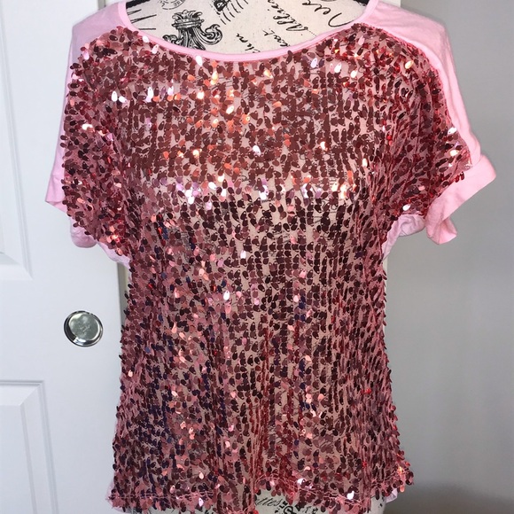 Body Central Tops - Body central pink blouse